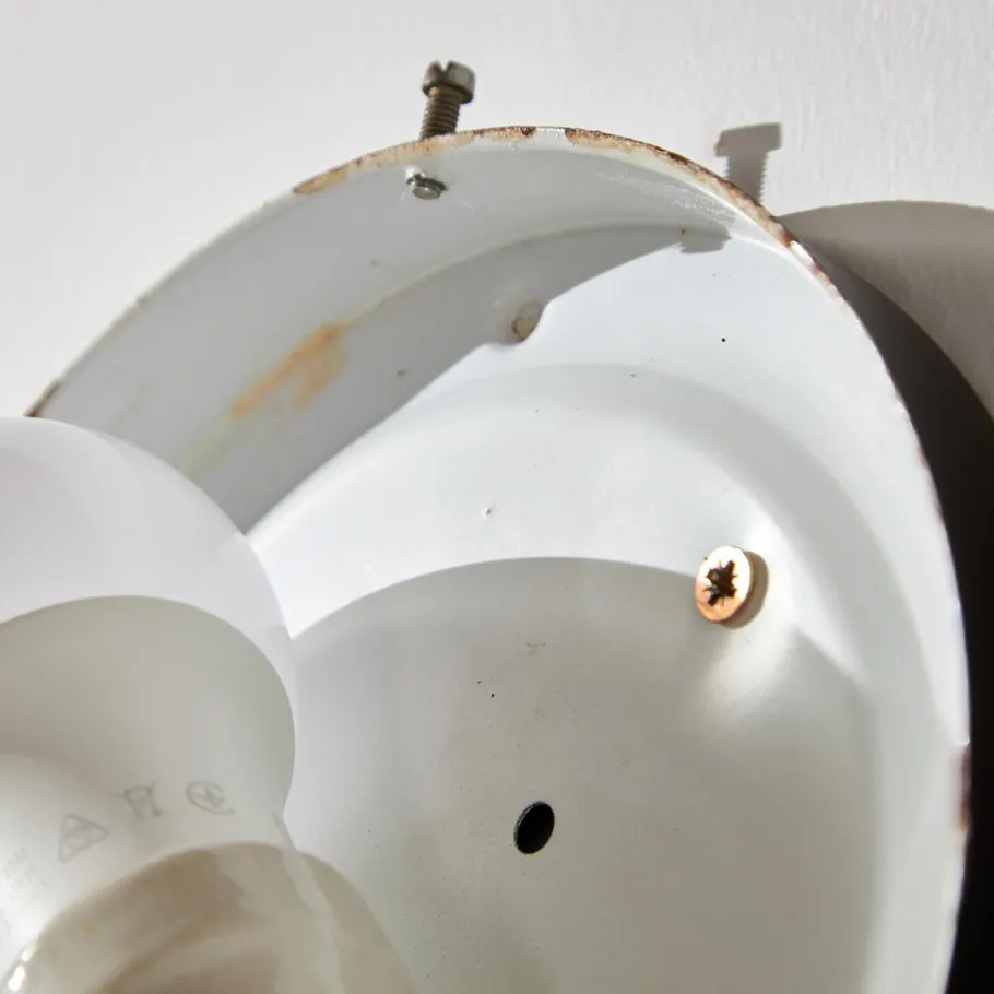 New Pamono Bubble Glass Wall Light by Helena Tynell for Limburg, 1960s