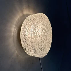 Discount Pamono Bubble Glass Wall or Ceiling Lamp, 1960s