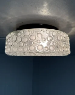 Discount Pamono Bubble Glass Wall or Ceiling Lamp, 1960s