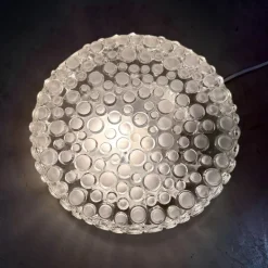 Discount Pamono Bubble Glass Wall or Ceiling Lamp, 1960s