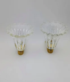 Clearance Pamono Bubble Wall Lights from Barovier, Set of 2