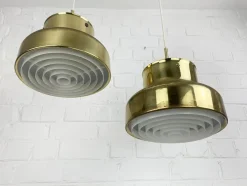 Online Pamono Bumling Pendant Lamps in Brass by Anders Pehrson for Ateljé Lyktan, 1960s, Set of 2