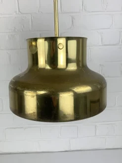 Online Pamono Bumling Pendant Lamps in Brass by Anders Pehrson for Ateljé Lyktan, 1960s, Set of 2