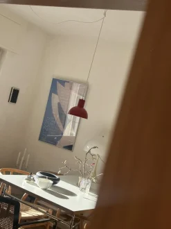 Clearance Pamono Bunker Pendant Lamp by Jo Hammerborg for Fog & Mørup, 1960s