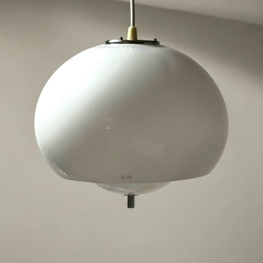 New Pamono Burgos Hanging Lamp by Harvey Guzzini for Studio 6g, Italy, 1960s