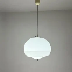 New Pamono Burgos Hanging Lamp by Harvey Guzzini for Studio 6g, Italy, 1960s