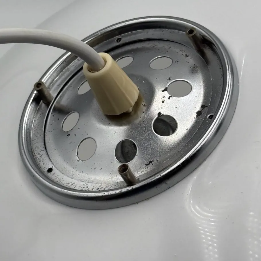 New Pamono Burgos Hanging Lamp by Harvey Guzzini for Studio 6g, Italy, 1960s