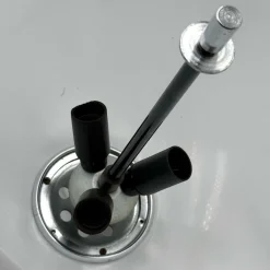 New Pamono Burgos Hanging Lamp by Harvey Guzzini for Studio 6g, Italy, 1960s