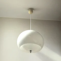 New Pamono Burgos Hanging Lamp by Harvey Guzzini for Studio 6g, Italy, 1960s