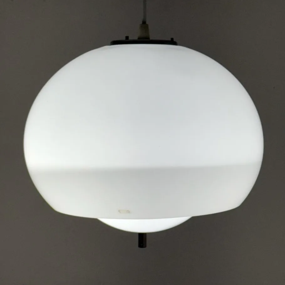 New Pamono Burgos Hanging Lamp by Harvey Guzzini for Studio 6g, Italy, 1960s
