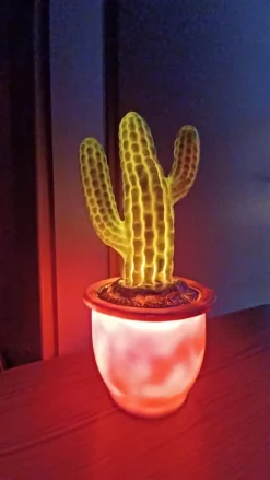 Pamono Cactus Desk Lamp from Heico, 1970s-1980s