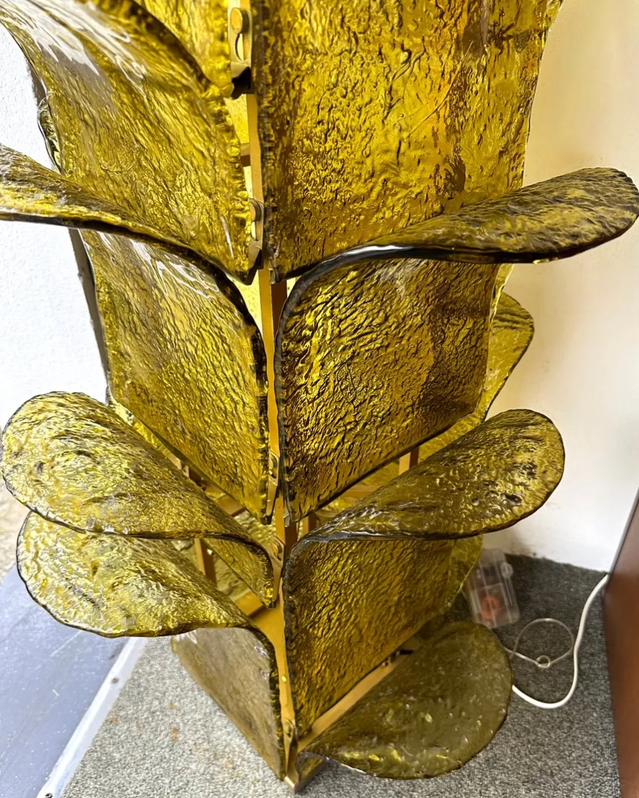 Best Pamono Cactus Floor Lamp in Murano Glass by Carlo Nason for Mazzega, 1970s