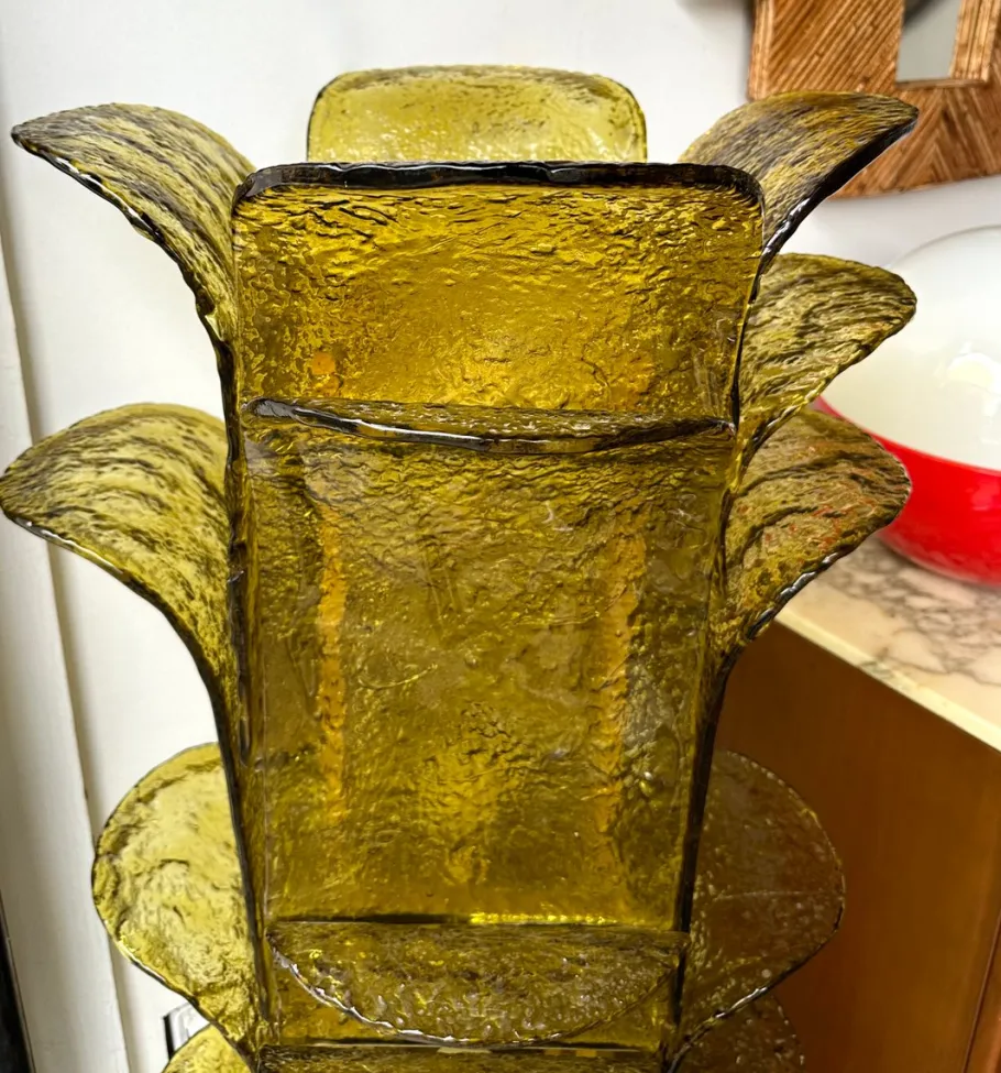 Best Pamono Cactus Floor Lamp in Murano Glass by Carlo Nason for Mazzega, 1970s