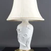 Best Pamono Calla Lily Lamp in Biscuit Porcelain by Nicholas Berbenczy for Franklin Mint, USA, 1986