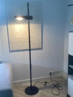 Discount Pamono Caltha Floor Lamp by Gianfranco Frattini for Luci, Italy, 1980s