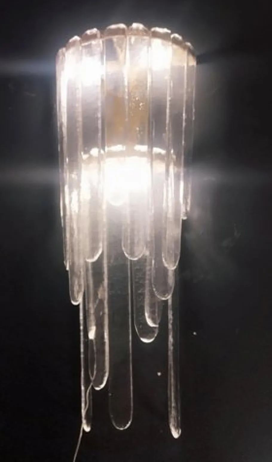 Online Pamono Cascade Wall Lamp from Mazzega, Italy, 1960s