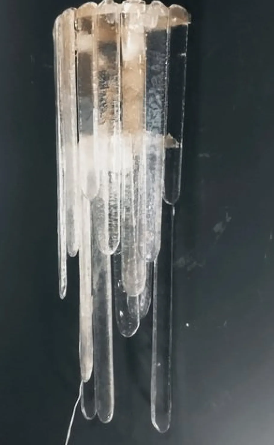 Online Pamono Cascade Wall Lamp from Mazzega, Italy, 1960s