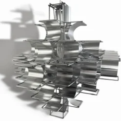 Hot Pamono Cassiopeia Lamp attributed to Max Sauze, 1960s