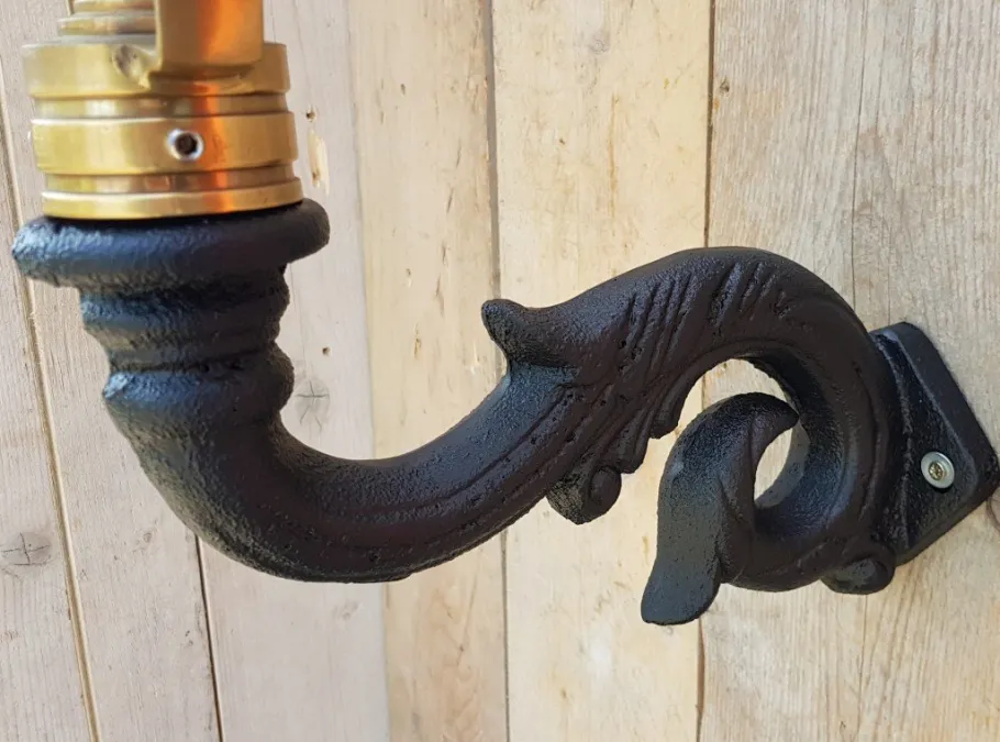 Discount Pamono Cast Iron and Copper Wall Lantern