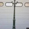 Hot Pamono Cast Iron Lamp Post M2 with Cast Iron Hexagon Lantern