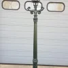 New Pamono Cast Iron Lamp Post Romantica with Hexagon Cast Iron Lantern
