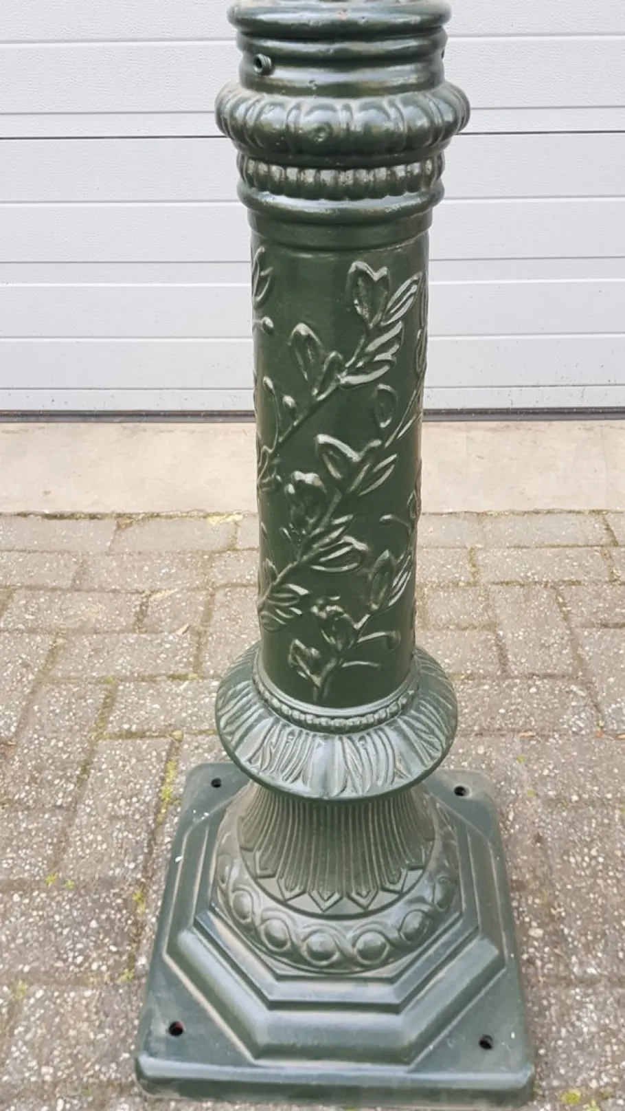 Hot Pamono Cast Iron Lamp Post Romantica with Square Cast Iron Lantern