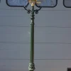 New Pamono Cast Iron Lamp Post Rotterdammer with Square Copper Lantern