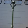 Hot Pamono Cast Iron Lamp Post Rotterdammer with Square Cast Iron Lantern