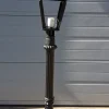 Hot Pamono Cast Iron Lamp Post with Square Cast Iron Lantern