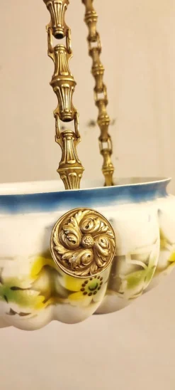 New Pamono Catalan Modernist Ceiling Lamp, Spain, 1930s