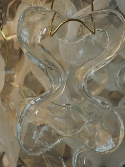 Hot Pamono Catene Ceiling Lamp by J. T. Kalmar for Kalmar Franken KG, 1960s