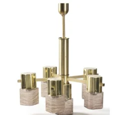 Clearance Pamono Ceiling Lamp by Gaetano Sciolari for Sciolari, 1970s