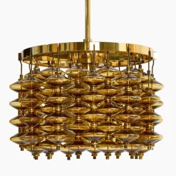 Discount Pamono Ceiling Lamp by Hans Agne Jakobsson, 1960s