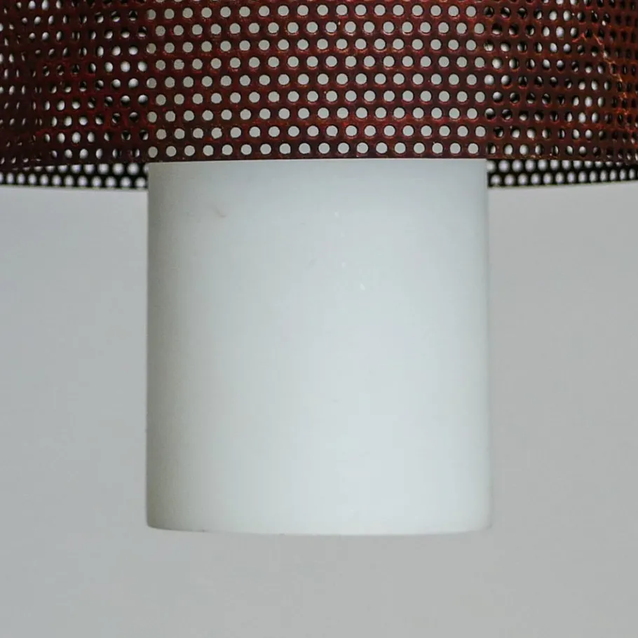 New Pamono Ceiling Lamp in the style of Mathieu Matégot, 1950s