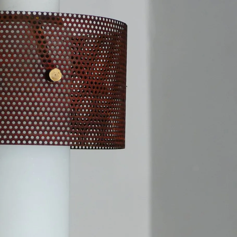 New Pamono Ceiling Lamp in the style of Mathieu Matégot, 1950s