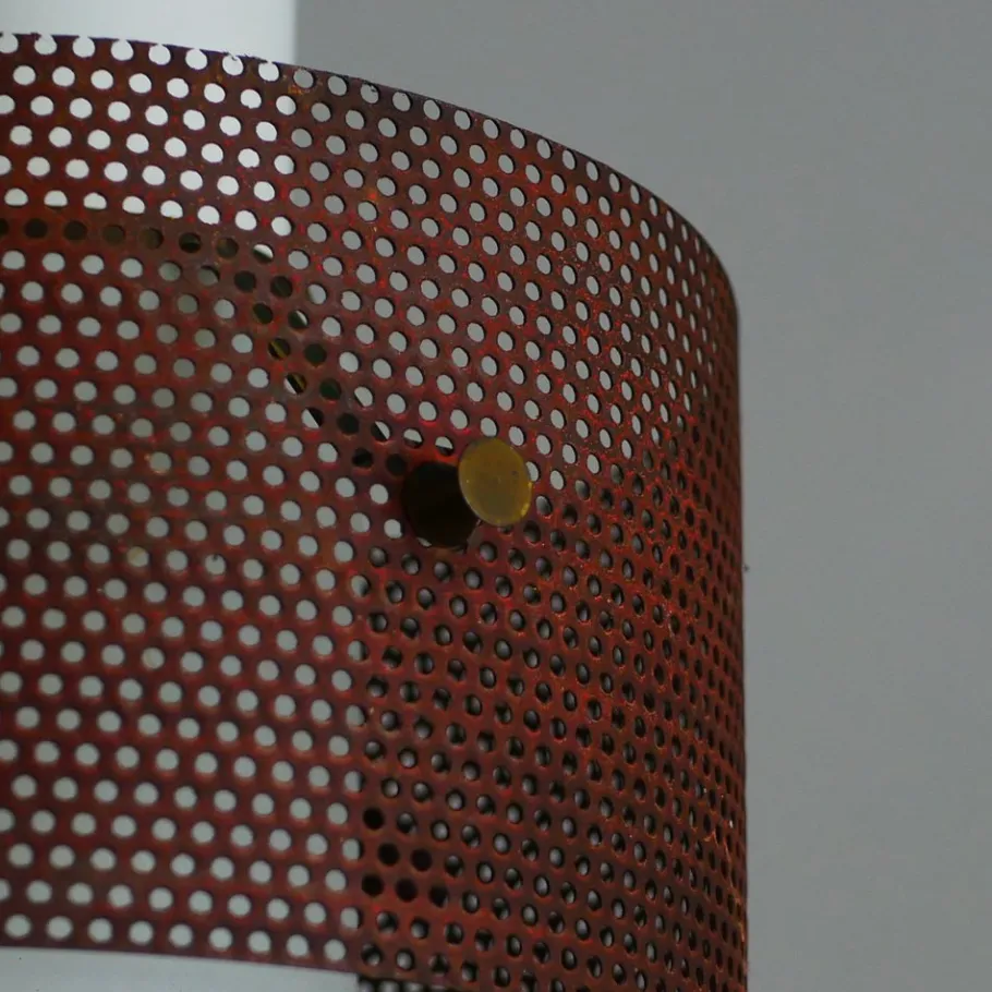 New Pamono Ceiling Lamp in the style of Mathieu Matégot, 1950s