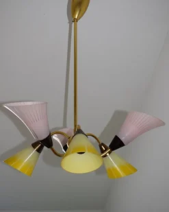 Hot Pamono Ceiling Lamp, 1950s
