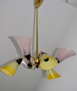 Hot Pamono Ceiling Lamp, 1950s