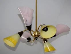 Hot Pamono Ceiling Lamp, 1950s