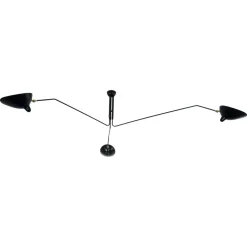 Online Pamono Ceiling Lamp with Three Rotating Arms by Serge Mouille