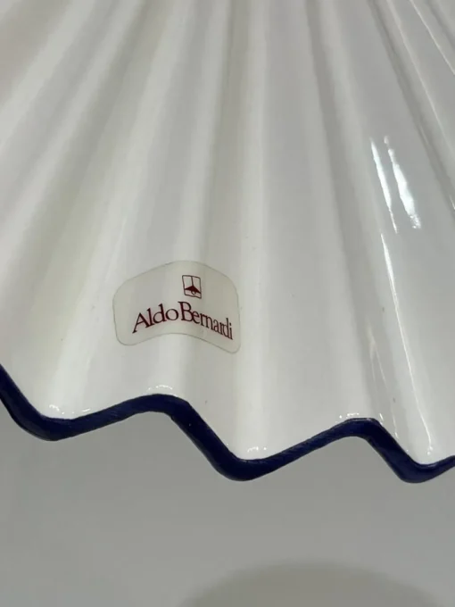 Best Pamono Ceramic and Brass Ceiling Lamp by Aldo Bernardi, Italy, 1990s