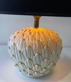 New Pamono Ceramic Artichoke Lamp