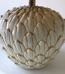 New Pamono Ceramic Artichoke Lamp