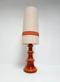 Hot Pamono Ceramic Fat Lava Floor Lamp from Hustadt Leuchten, 1960s