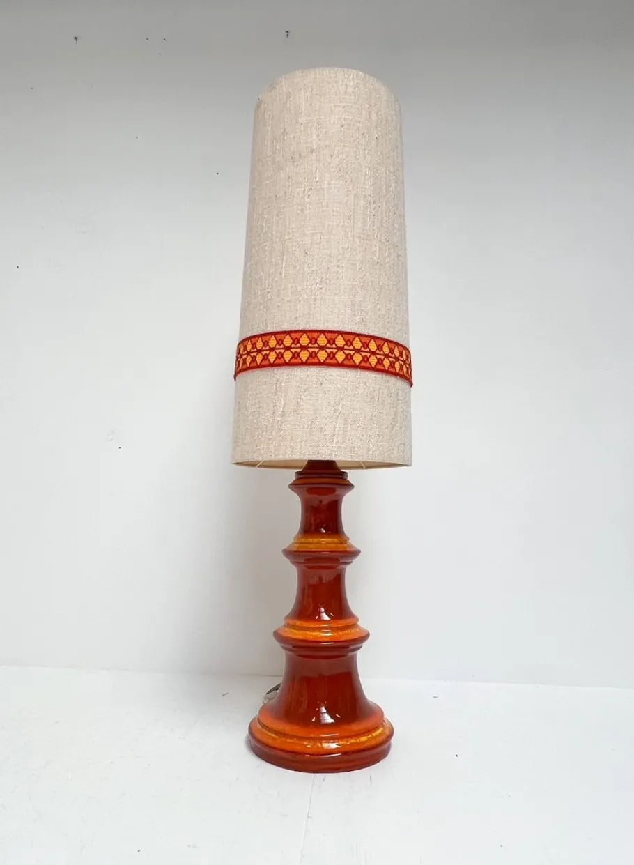 Hot Pamono Ceramic Fat Lava Floor Lamp from Hustadt Leuchten, 1960s
