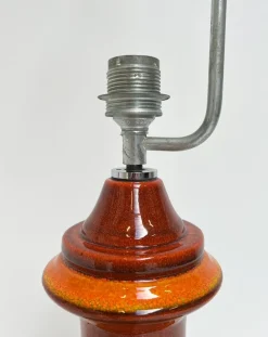 Hot Pamono Ceramic Fat Lava Floor Lamp from Hustadt Leuchten, 1960s