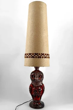 Discount Pamono Ceramic Floor Lamp attributed to Walter Gerhards, Germany, 1960s-1970s