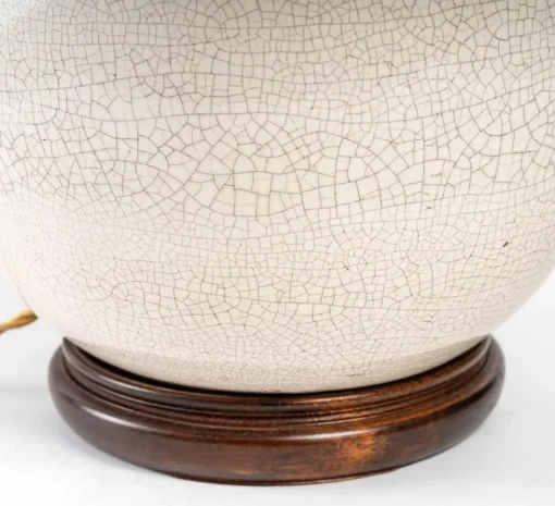 Best Pamono Ceramic Lamp attributed to Ruhlmann & Besnard, 1930s