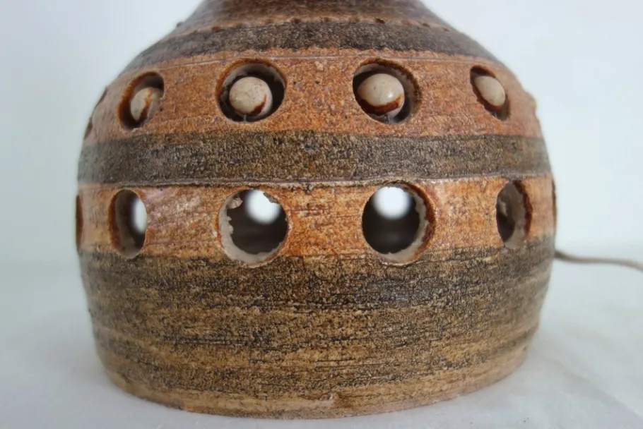 Clearance Pamono Ceramic Lamp Bases from Georges Pelletier, 1960s