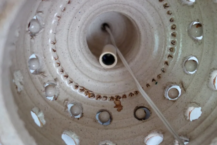 Clearance Pamono Ceramic Lamp Bases from Georges Pelletier, 1960s